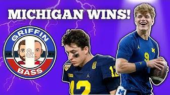 'Video thumbnail for Michigan wins, but McNamara loses the QB job'