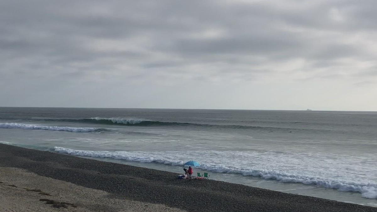 'Video thumbnail for Big Swell Ponto Jetties 9.14.21'